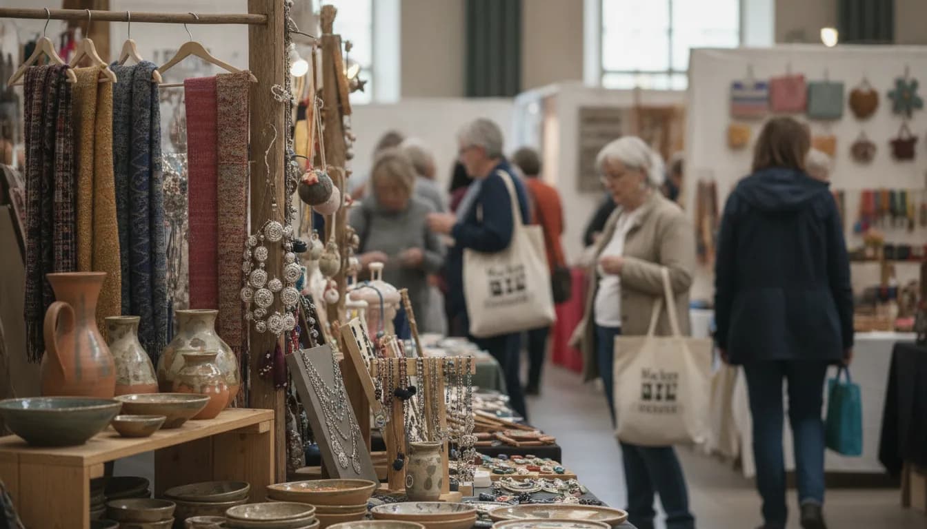 Kreatives Schaufenster in Wuppertal: Der Markt im Zentrum Emmaus