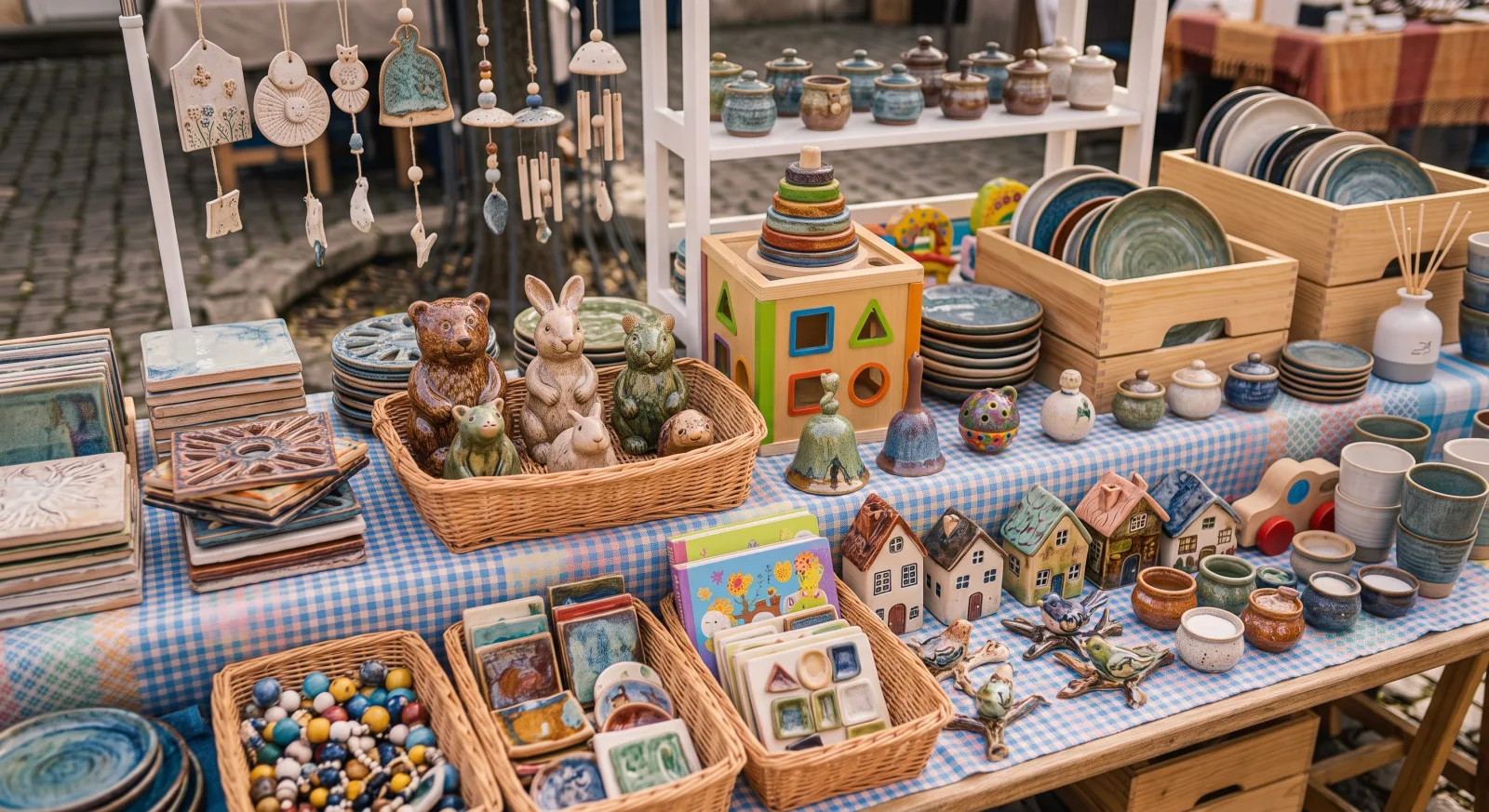 Markt-Portrait: Brandenburger Töpfermarkt am Heine-Ufer