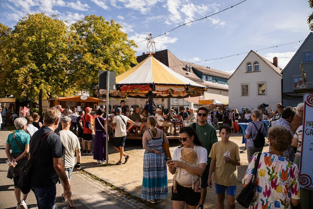 Wittenberger Töpfermarkt auf dem historischen Marktplatz